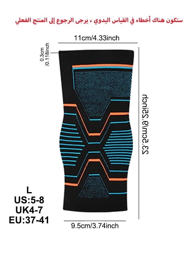 زوج واحد من دعامات الكاحل للنساء والرجال، دعامة للكاحل لتثبيت مفصل الكاحل للوقاية من الإصابات وتخفيف التواء الكاحل (L) - Image 2