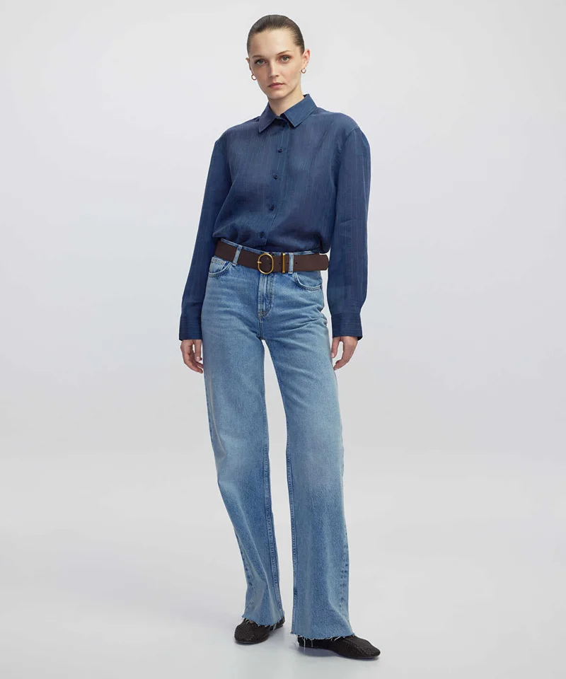 Ipekyol Adjustable Back Hem Shirt