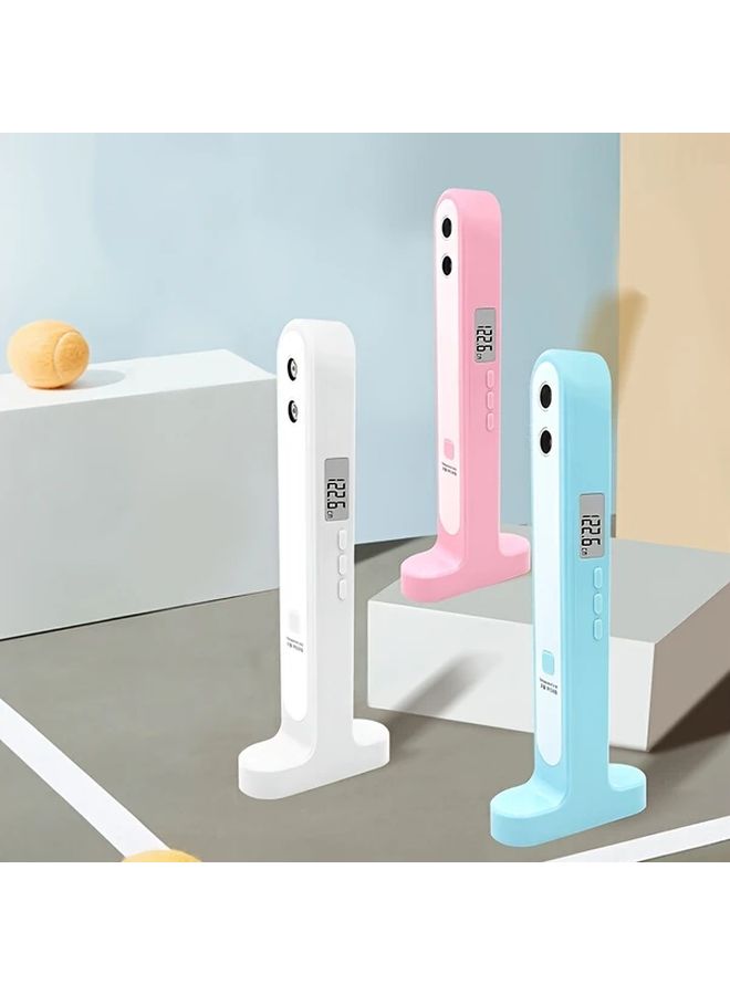 Blue Portable Wireless Height Measuring Device 78 74 Inch Range with 0 04 Inch Precision for Home Bathroom - Image 1