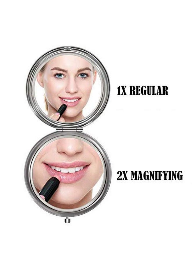 DIDADIC - Travel Makeup Mirror For Wife Wife Birthday Gift Ideas Wife Gifts For Wedding Anniversary Valentines Day Mothers Day Romantic Gift For Her - Image 1