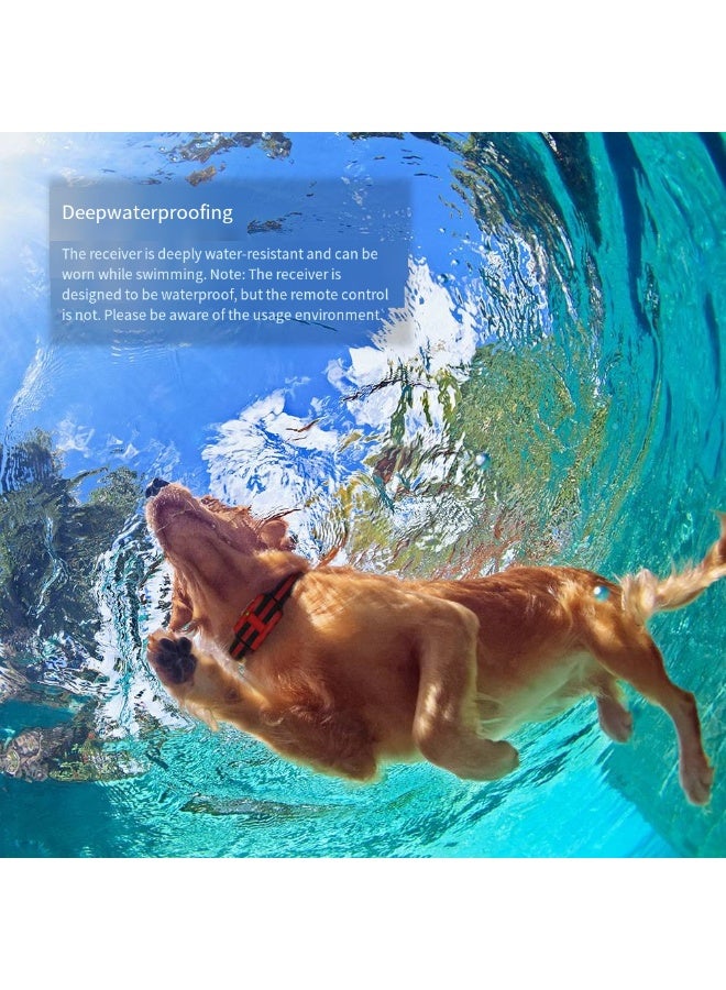 general Bark Collar for Dogs Rechargeable Automatic Anti-barking Device Dog Training Device Recognizes Dog Barking Smart Electric Shock Collar - Image 2