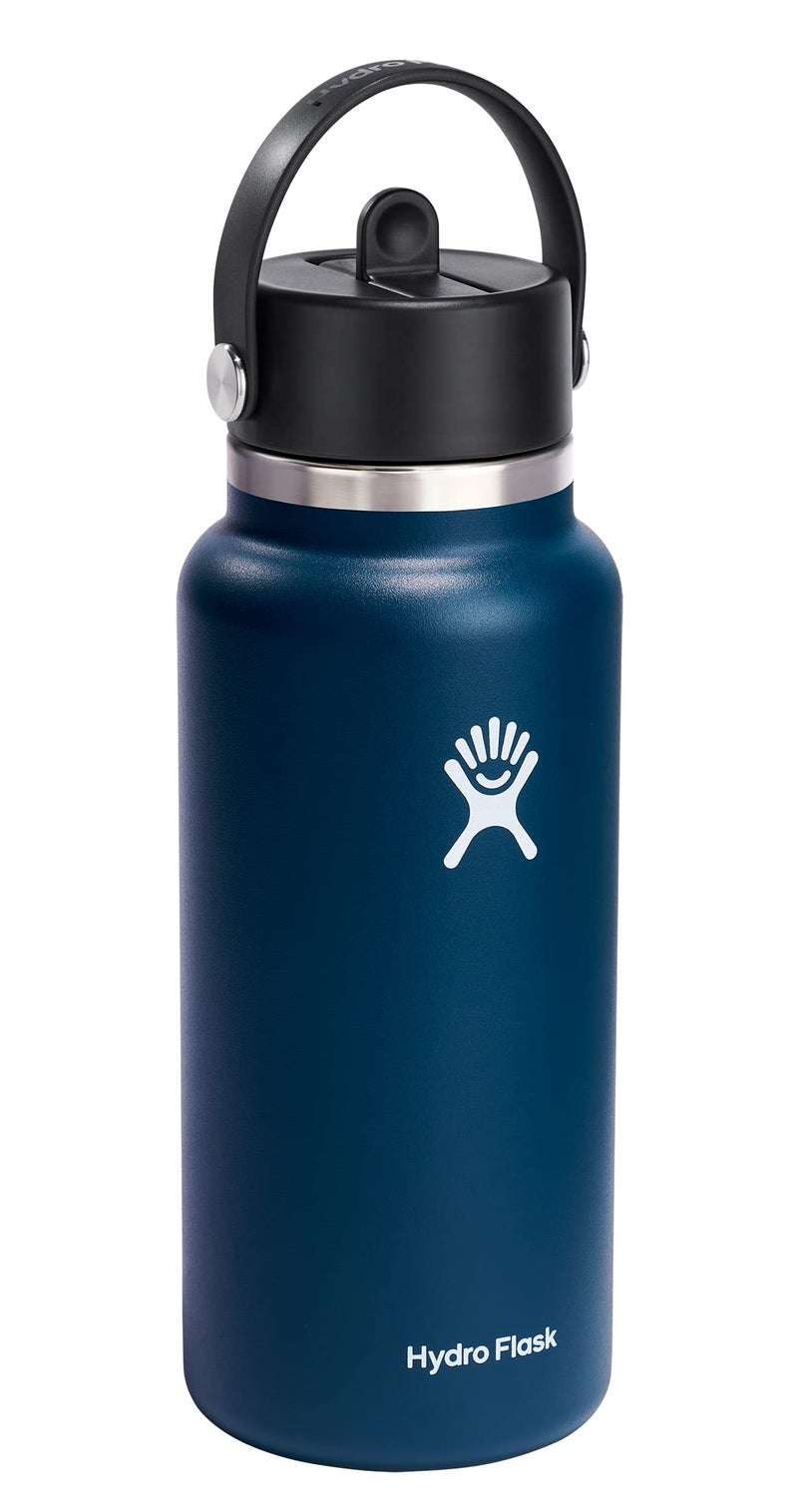 Hydro Flask Wide Flex Straw Cap Indigo 32 Oz - Image 1