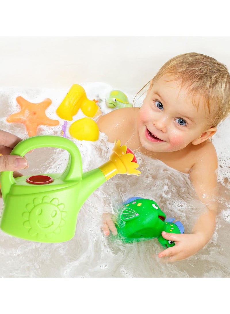 GGOOT Toys for Kids 7 3 Piece Plastic Watering Cans for Kids Blue/Green/Yellow Gift Set Party Bundle - 3 Pack Kids Assorted Color - Image 2
