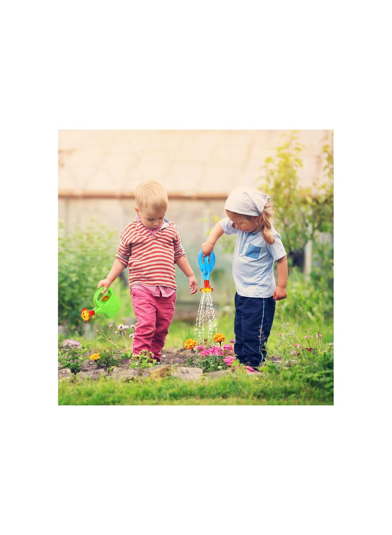 GGOOT Toys for Kids 7 3 Piece Plastic Watering Cans for Kids Blue/Green/Yellow Gift Set Party Bundle - 3 Pack Kids Assorted Color - Image 5