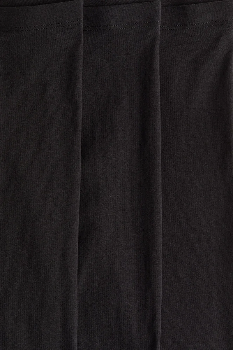 H&M 3-pack cotton leggings