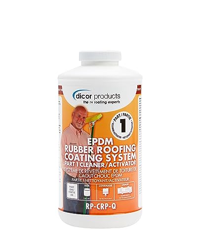 Dicor RP-CRP-Q EPDM Rubber Roof Coating System - 1 Quart Roof Cleaner/Activator - Image 3