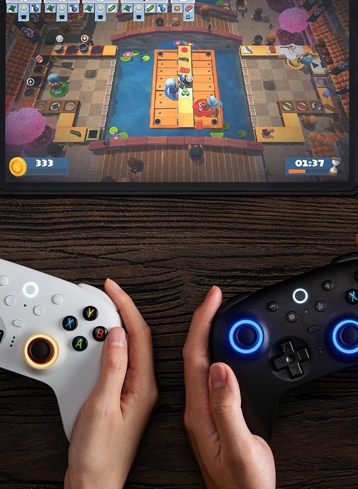 Ultimate 2 Bluetooth Controller for Switch/Switch 2 & Windows PC, Switch Pro Gaming Controller with TMR Joysticks, Switchable Hall Effect/Tactile Triggers, Vibration and Motion Control Wireless Controller