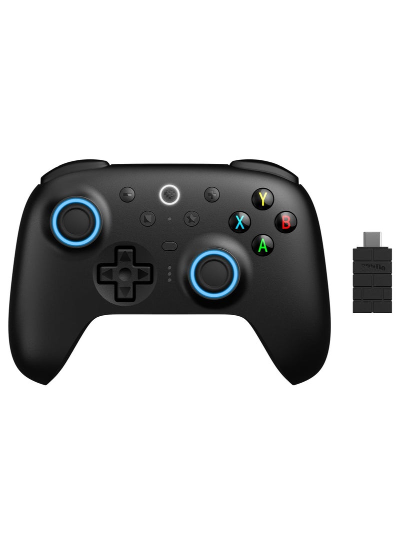Ultimate 2 Bluetooth Controller for Switch/Switch 2 & Windows PC, Switch Pro Gaming Controller with TMR Joysticks, Switchable Hall Effect/Tactile Triggers, Vibration and Motion Control Wireless Controller