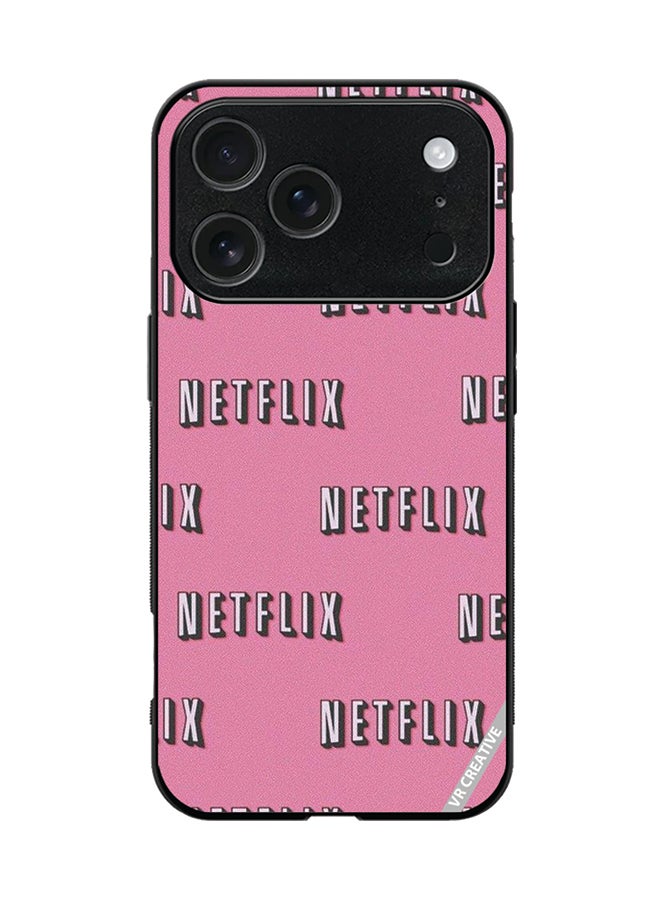 VR CREATIVE Protective Case Cover For Apple iPhone 17 Pro Netflix Design Multicolour
