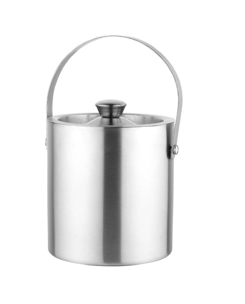 SR GLOBAL Stainless Steel Double Wall Regular Ice Bucket 1500 ml - Image 1