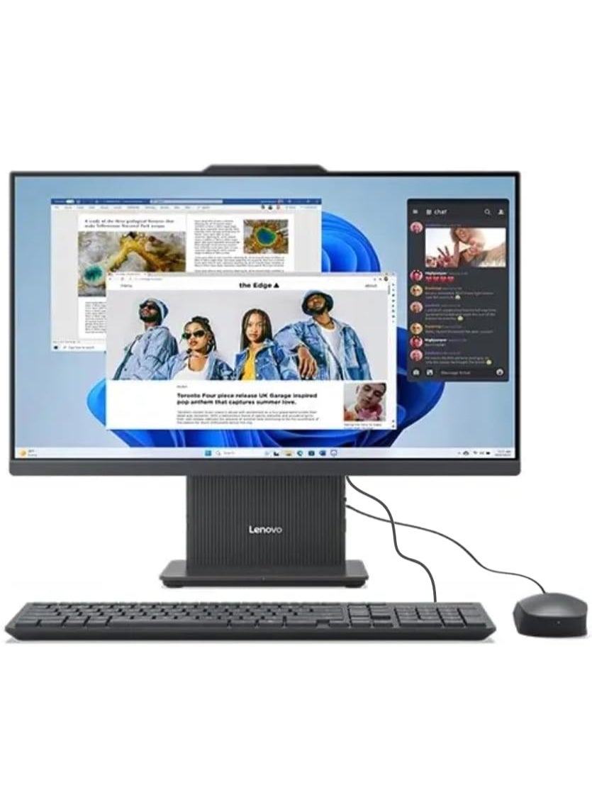 Lenovo (Upgraded) IdeaCentre 27IRH9 All-in-One Desktop, 13th Gen Intel Core i7-13620H Processor, Intel UHD Graphics, 8GB DDR5 RAM, 512GB M.2 SSD, 27” FHD, Win11 Pro English Luna Grey