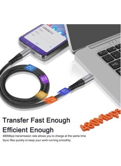 Apera NR10 Type-C To Type-C iPhone Android Compatible 240W Pd Fast Charging Braided Cable  - Image 4