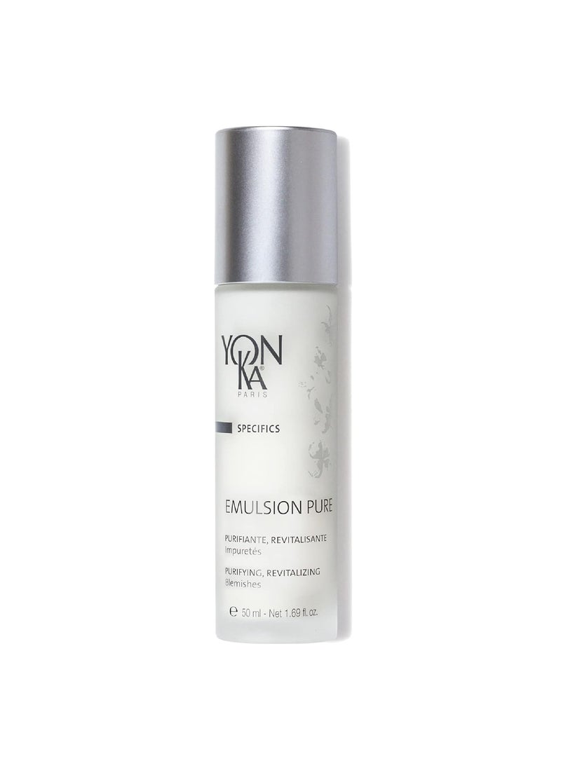 Yonka Yonka Specifics Emulsion Pure Purifiante  Regenerante Purifying and Regenerating Emulsion 17 Ounce  50 Milliliter  Face Treatment for AcneProne Skin Types 