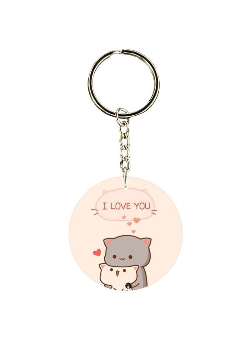 RKN Cartoon Themed Single Sided Keychain