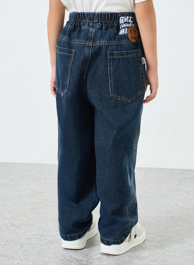 ستايلي جينز مغسول قطن - Image 3