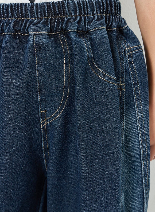 ستايلي جينز مغسول قطن - Image 4