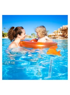 KASTWAVE Floating Pool Thermometer, Large Size Easy Read for Water Temperature, Shatter Resistant with String for Outdoor and Indoor Swimming Pools and Spa  - Image 3