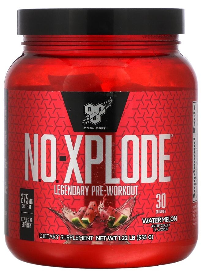 BSN N.O.Xplode Legendary PreWorkout Watermelon 1.22 lb (555 g) 