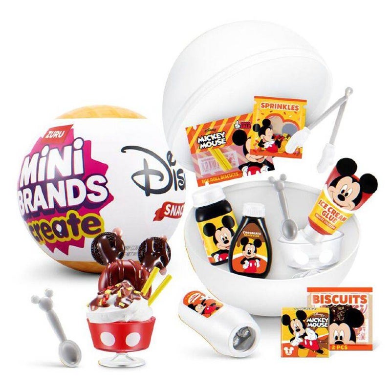 Mini Brands Disney Snackles Create Series 1 Collectible Capsule (Assorted) - Image 3