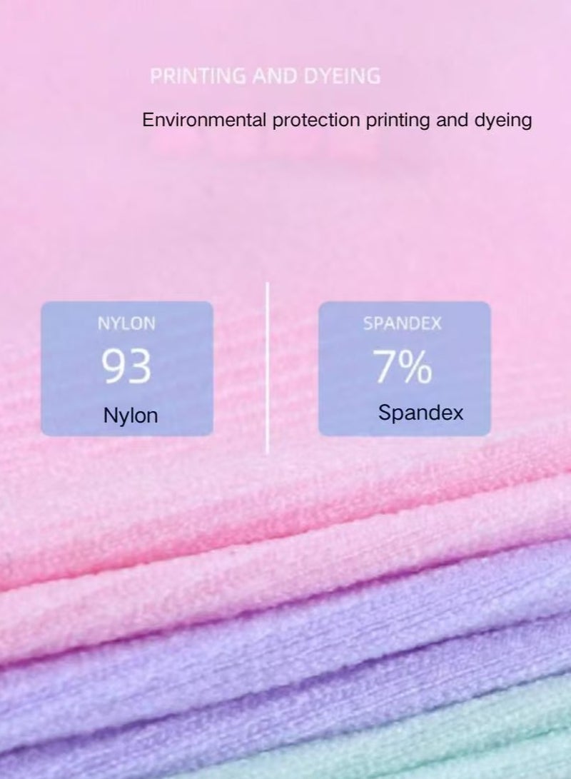 Three-piece, new gradient ice sleeves, ice silk sunscreen sleeves, thin UV protection, gray and white  - Image 3
