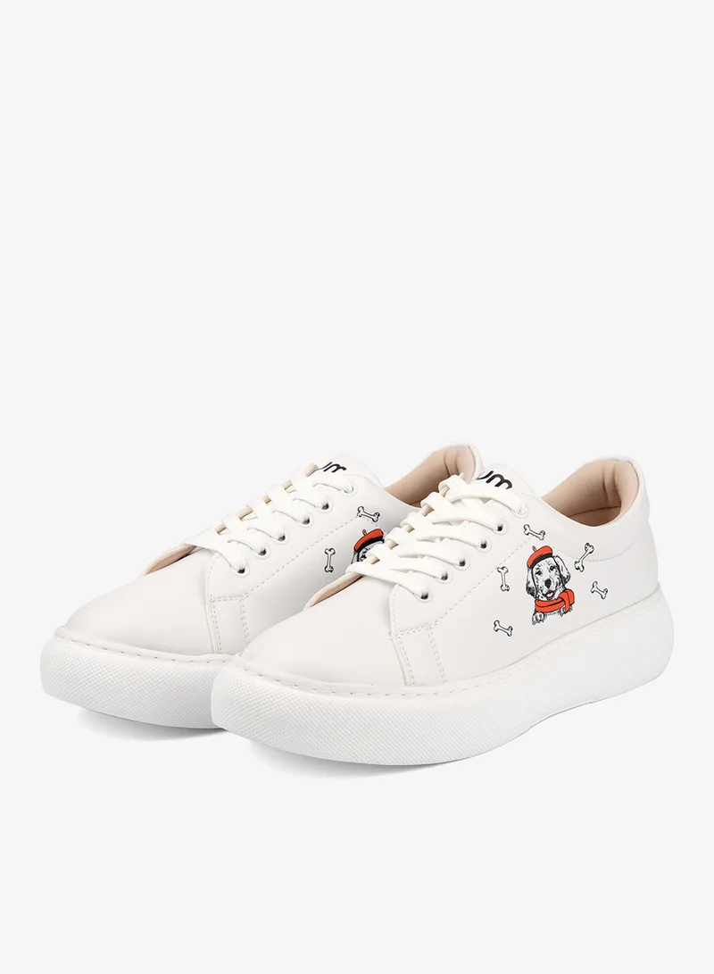 Mumka Dog Couple Dog Couple Sneakers for Women | Best Price UAE