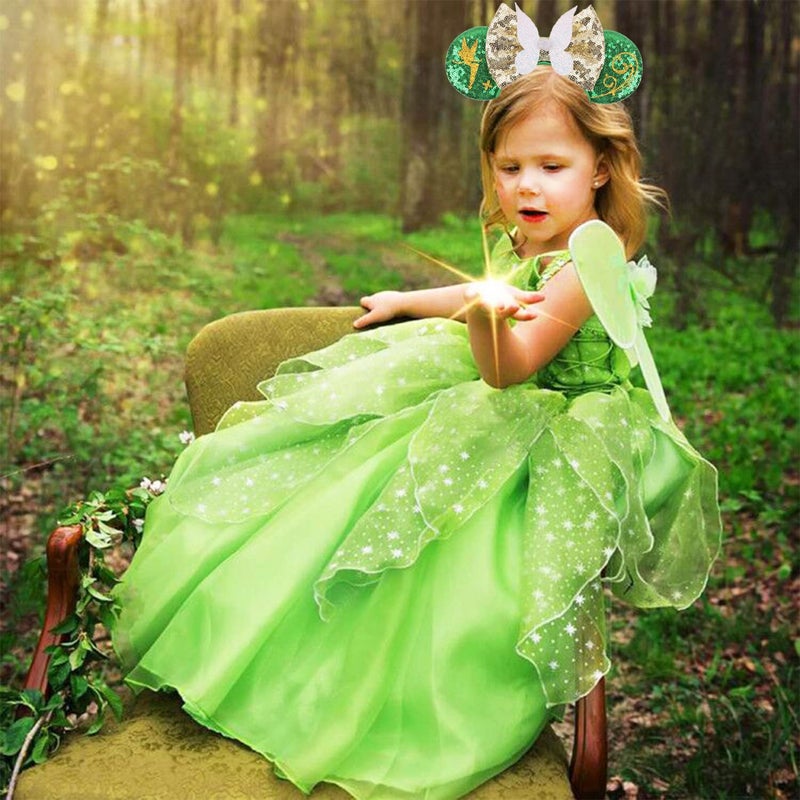MADO Mouse Ears Headband for Women Girls, Fairies Mouse Ears for Adult Kids Princess Dress Accessories park ears hair accessories for Girls - Image 4