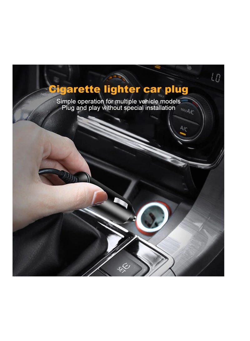 DIGI CORE Electric Travel Mug - Stainless Steel Heating Cup For Car - Portable Hot Water Bottle Electric Kettle And Thermal Milk Container - Image 4