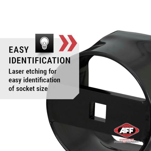 AFF مفتاح قفل محمل العجلات AFF 3/4" (متوفر بـ 6 أو 8 نقاط وأحجام متعددة) - Image 5
