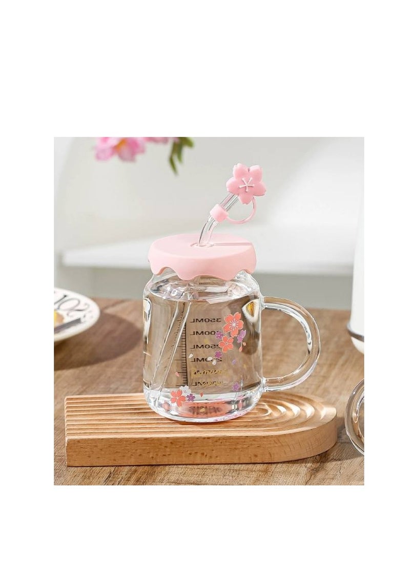 ماركة غير محددة - مج بايركس فلور🌷🌷  حاجهً كده في منتهي الرقه🌷🌷 زجاج بيركس حراري سخن وبارد🧊☕️ 👈🏻مستووووورد درجه اولى - Image 1
