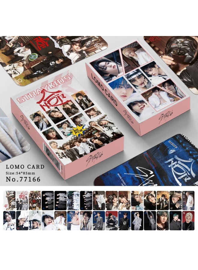 NIBEMINENT 30 Pcs Kpop Stray Kids Lomo Cards Card For Fans Collection Gifts