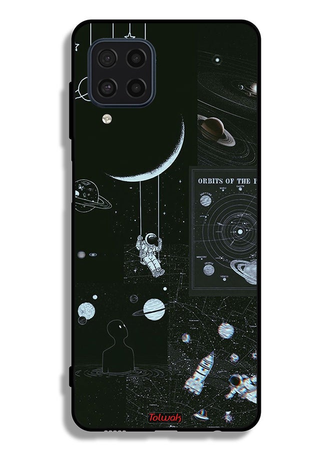 Tolwak Samsung Galaxy F22 Protective Case Cover Orbits Of The Planets - Image 2