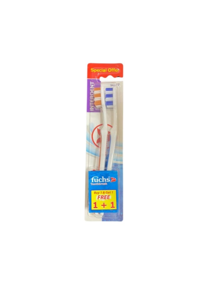 FUCHS FUCHS Interdent Toothbrush (2 pcs) 