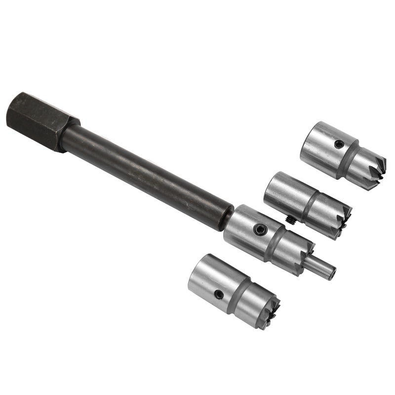 6pcs Fine Quality Auto Car Diesels Injector Seat Cutter Cleaner Repairing Removal Tool Kit - Image 5