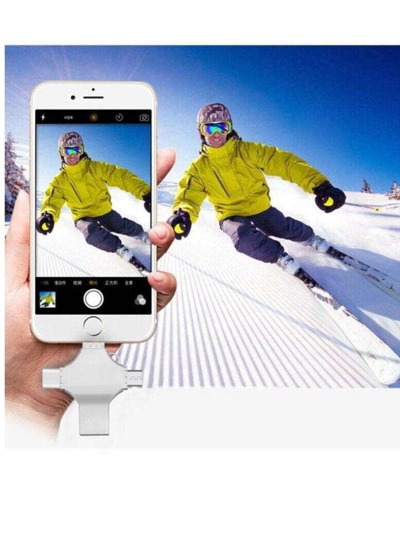 High Speed 4 In 1 Multi-function OTG USB Flash Drive Type-C Pen drive 3.0 Memory Disk For iPad Android iOS PC 512GB - Image 2