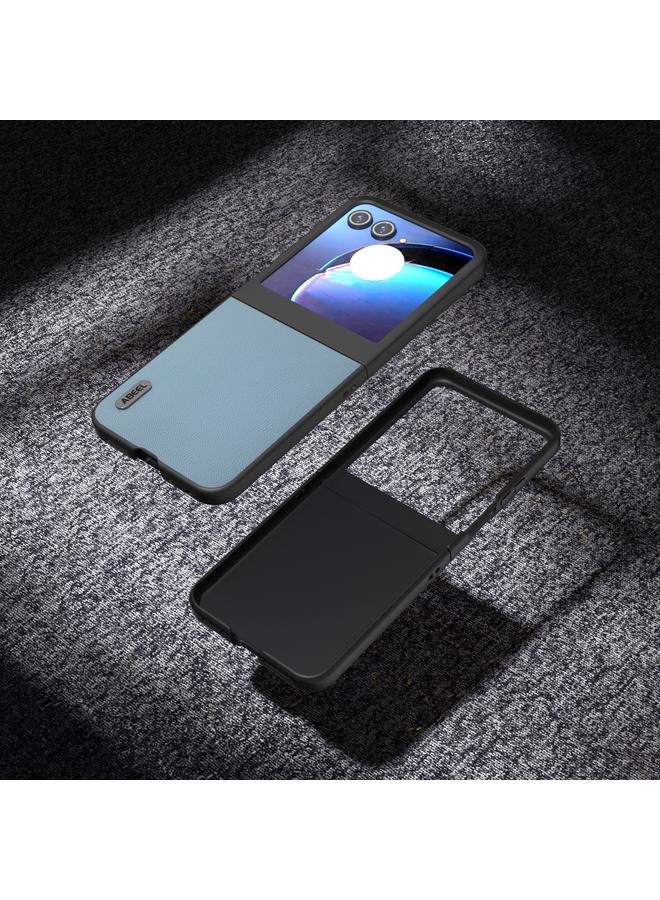 S-TOP Case For Motorola Razr 50 ABEEL Genuine Leather Elegant Phone Case - Image 2