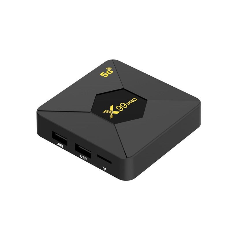 جهاز تلفزيون ذكي X99 PRO بنظام أندرويد 13 مع واي فاي ثنائي الموجات 5G وبلوتوث وذاكرة وصول عشوائي 2 جيجابايت/مساحة تخزين 8 جيجابايت - Image 3