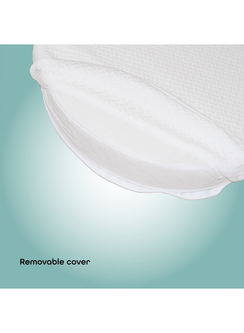 Moon Universal Crib Wedge With Half Organic Fabric - Image 4