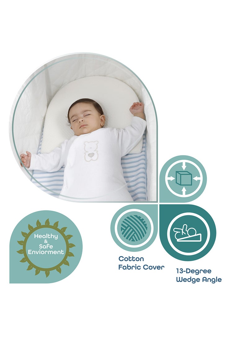 Moon Universal Crib Wedge With Half Organic Fabric - Image 2