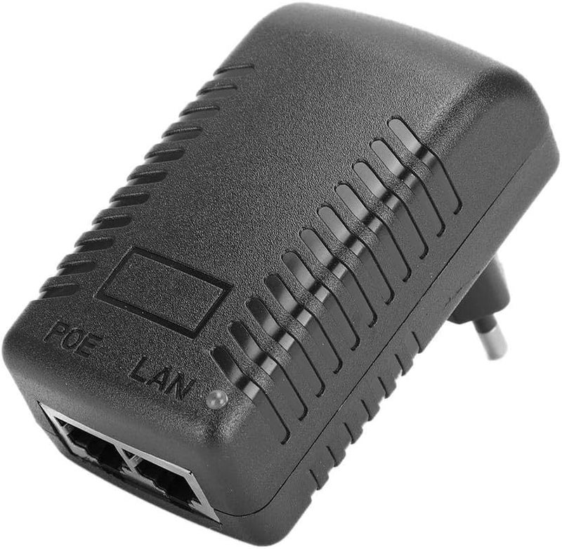comfrt POE Injector, DC 24V 1A Power Adapter Plug, Mini POE Injector Wall Wart Plug,EU/US Standard Optional 100-240V(US) - Image 2
