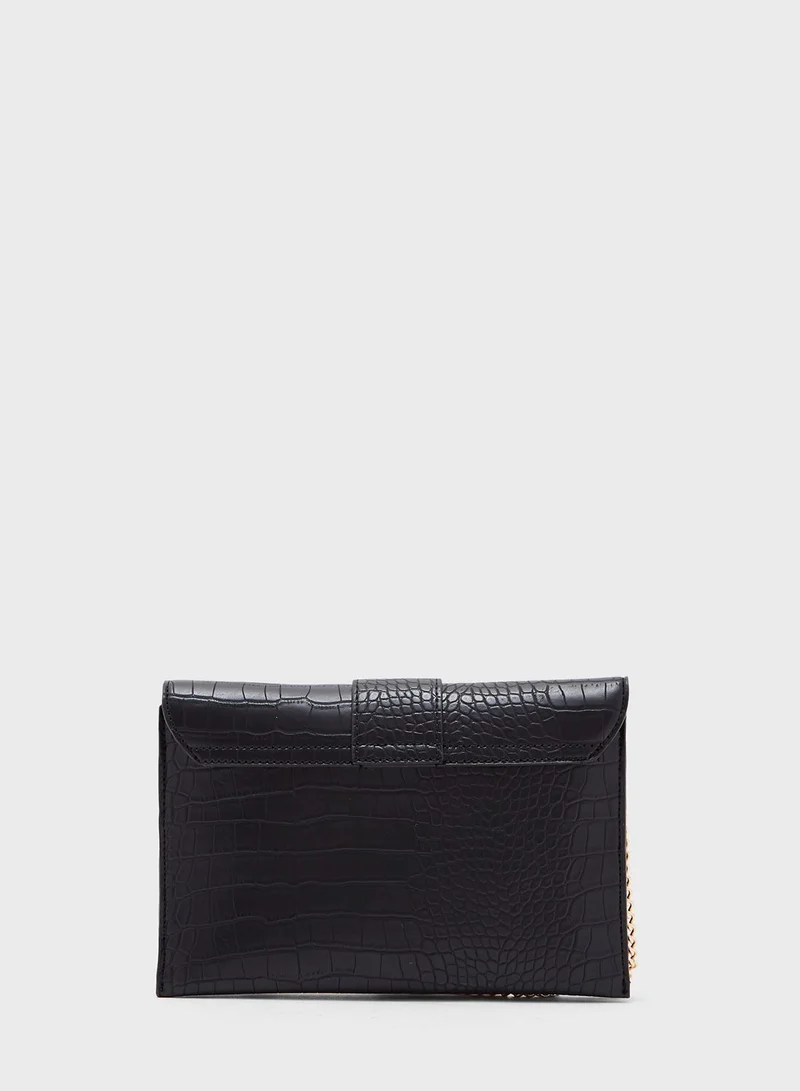 DOROTHY PERKINS Croc Buckle Crossbody
