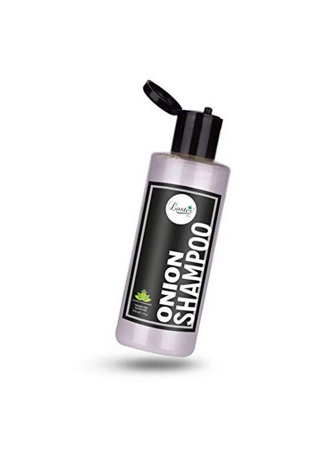 LUSTER Onion Oil Shampoo | Enriched With Organic Extracts | Shampoo For Hair Growth & Repair | For Dry And Frizzy Hair | For Women & Men (Sulphate & Paraben Free) 210 Ml - Image 2