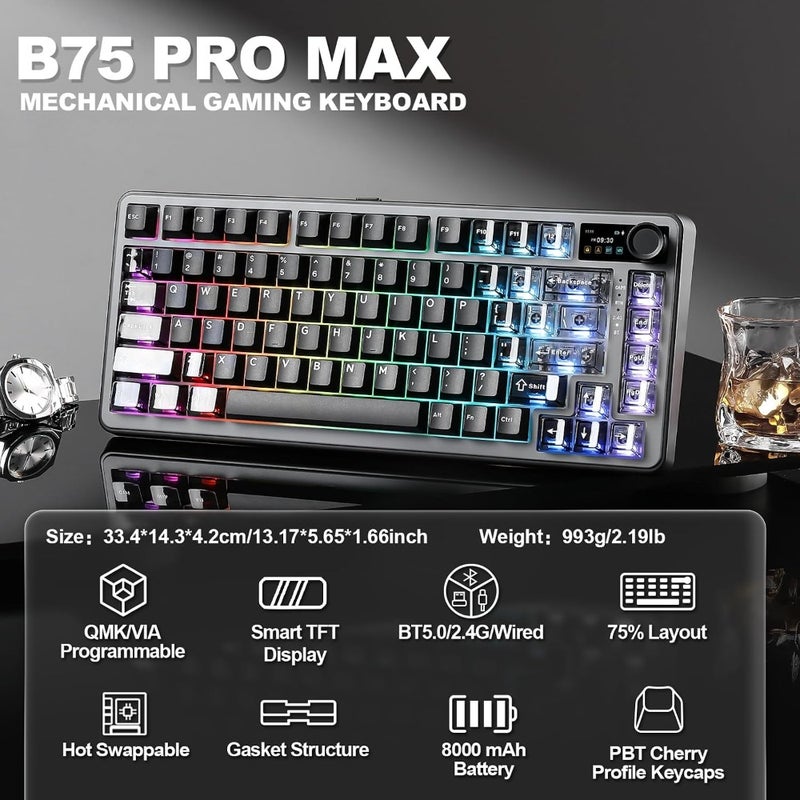 , MTGJRB75 PRO MAX 75 Mechanical KeyboardNYG - Image 2