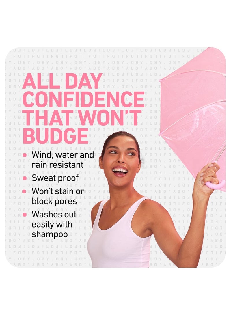 Boldify Hairline Root Touchup Powder For Instant Coverage – Conceals Thinning Edges And Gray Roots, Sweat And Rain Resistant, Dermatologist-Approved Scalp Safe Formula, Black (4G) - Image 5