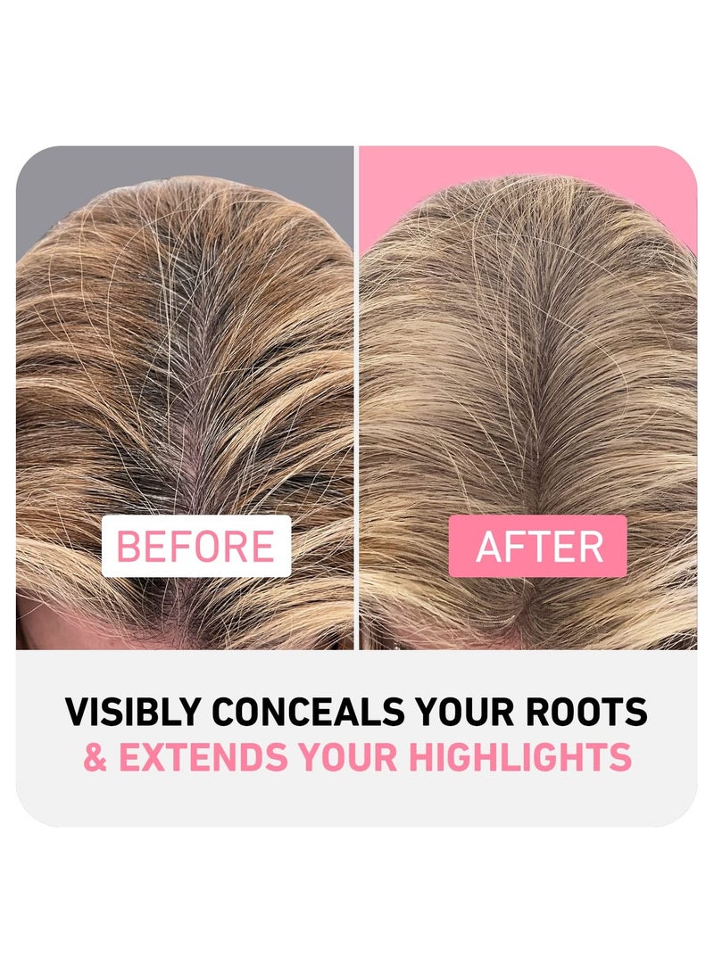 Boldify Hairline Root Touchup Powder For Instant Coverage – Conceals Thinning Edges And Gray Roots, Sweat And Rain Resistant, Dermatologist-Approved Scalp Safe Formula, Black (4G) - Image 3