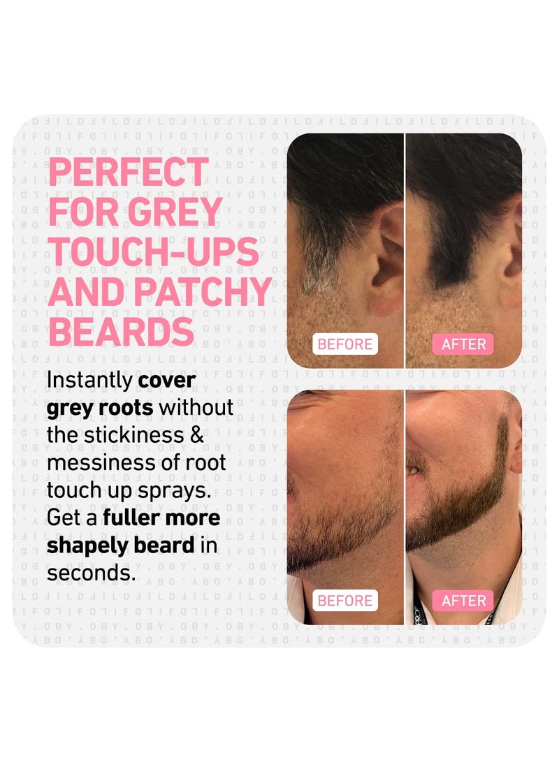 Boldify Hairline Root Touchup Powder For Instant Coverage – Conceals Thinning Edges And Gray Roots, Sweat And Rain Resistant, Dermatologist-Approved Scalp Safe Formula, Black (4G) - Image 4