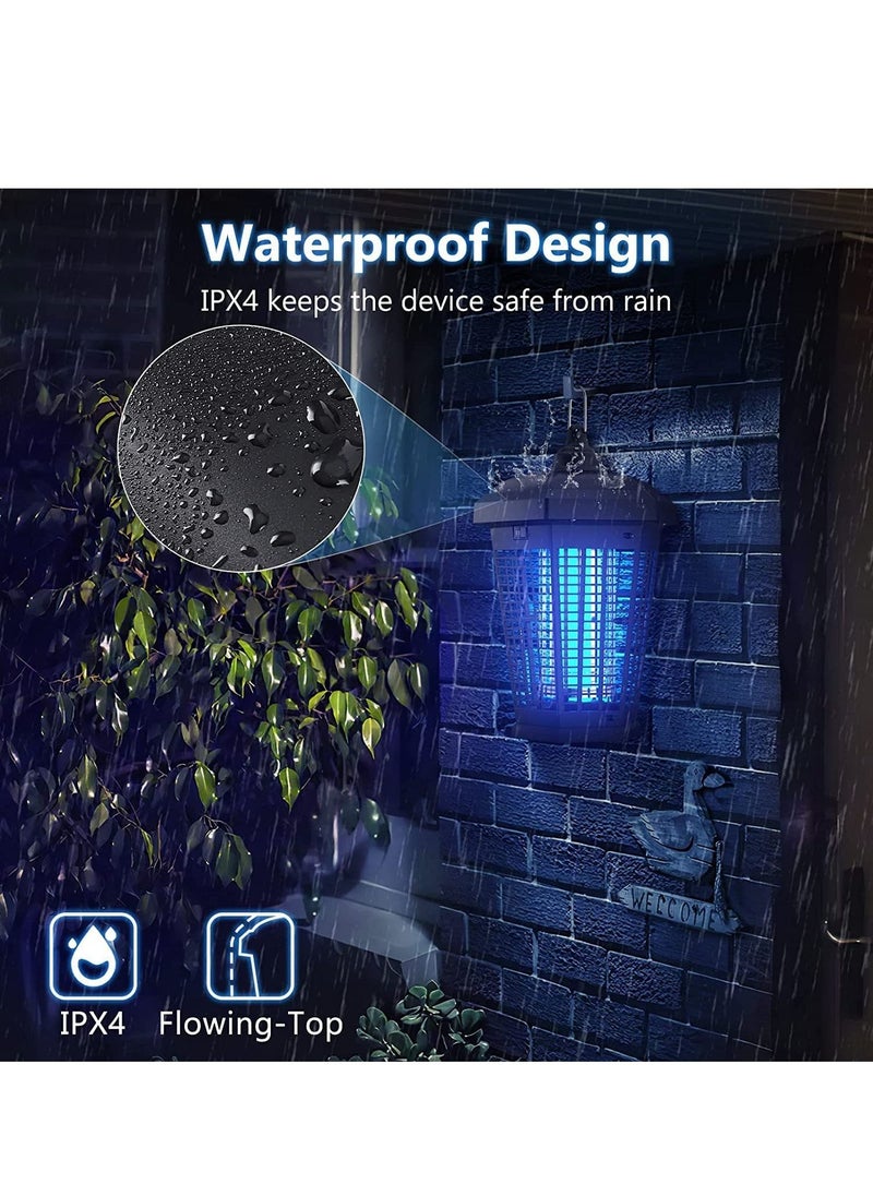 Gonice - Outdoor Bug Zapper, Mosquito Killer lamp 30W Powerful Insect killer Mosquito Trap Fly Killer, Flies Waterproof Garden Backyard Patio Large Home (20W Automatic) - Image 1