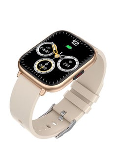 JOYFOCUS Q9 pro GT2 Bluetooth Smartwatch HD Beige Gold  - Image 2