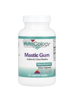Nutricology Nutricology, Mastic Gum, 0.5 g, 120 Vegetarian Capsules  - Image 1