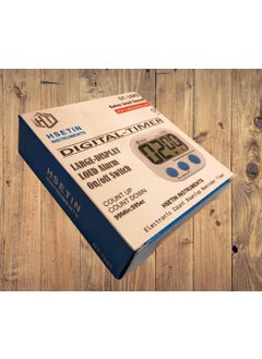 HSETIN INSTRUMENTS HSETIN INSTRUMENTS Erma Digital Count DownUp Timer 99 min 59 sec White  - Image 2