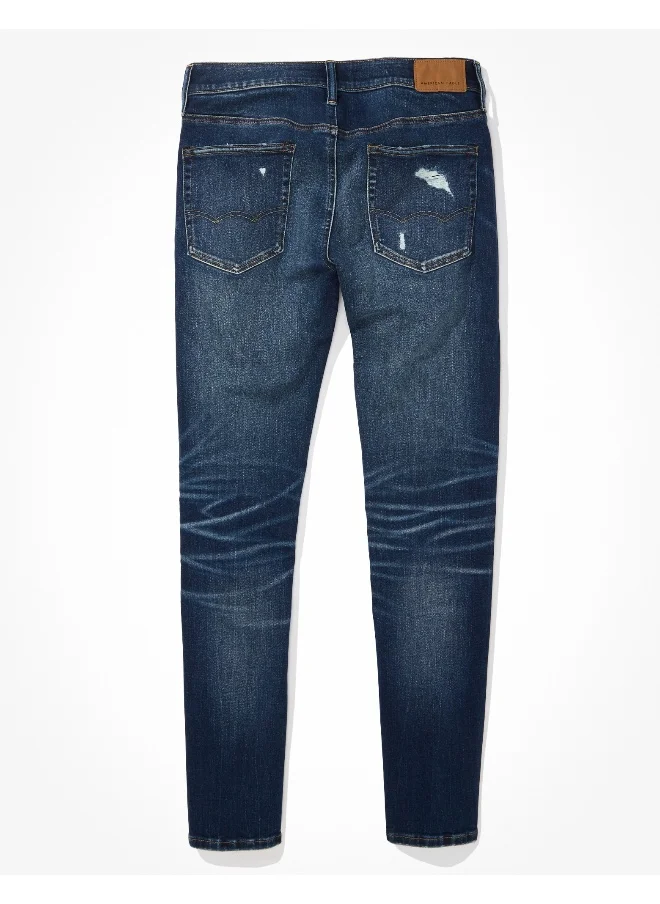 امريكان ايجل AE AirFlex+ Patched Athletic Skinny Jean